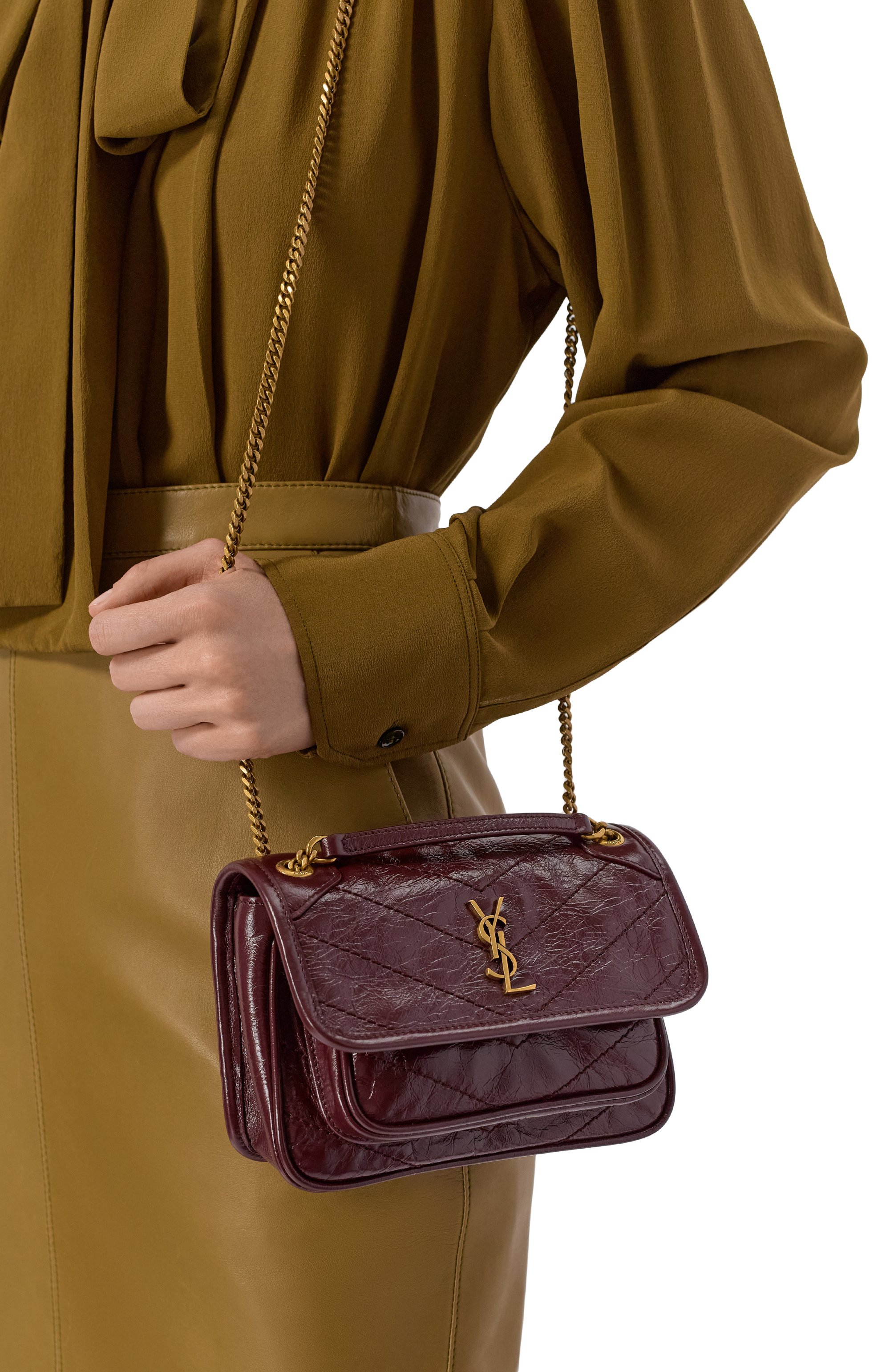 Сумка niki mini SAINT LAURENT, арт. 846087/0EN07, фото 2
