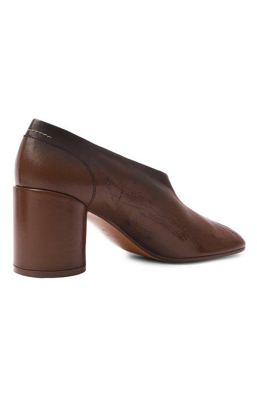 Кожаные туфли Anatomic MM6 S66WL0067/P7439 Коричневый  S66WL0067/P7439 Фото 5