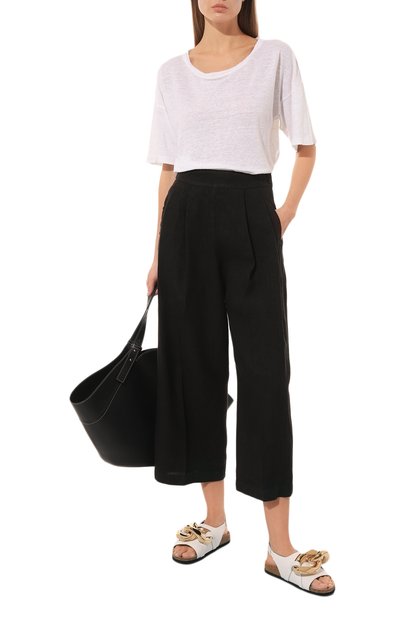 Льняные брюки 120% LINO, арт. Y0W29D5/0000476/000, фото 2