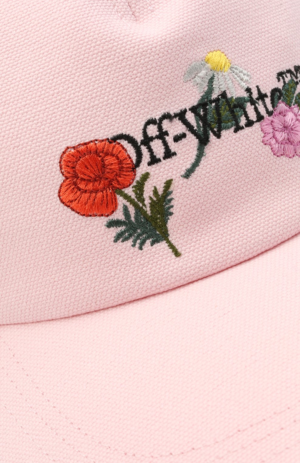 Хлопковая бейсболка OFF-WHITE, арт. 0WLB014R21FAB001, фото 3