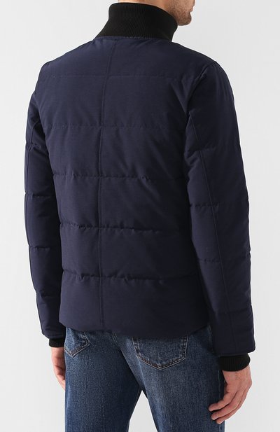 Пуховая куртка woolford CANADA GOOSE синего цвета по цене 99400 руб., арт. 3807M, фото 4 Пуховая куртка woolford CANADA GOOSE, арт. 3807M, фото 4