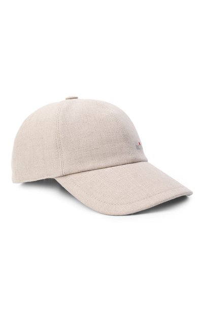 Мужская льняная бейсболка KITON, арт. UCPL015K0718H