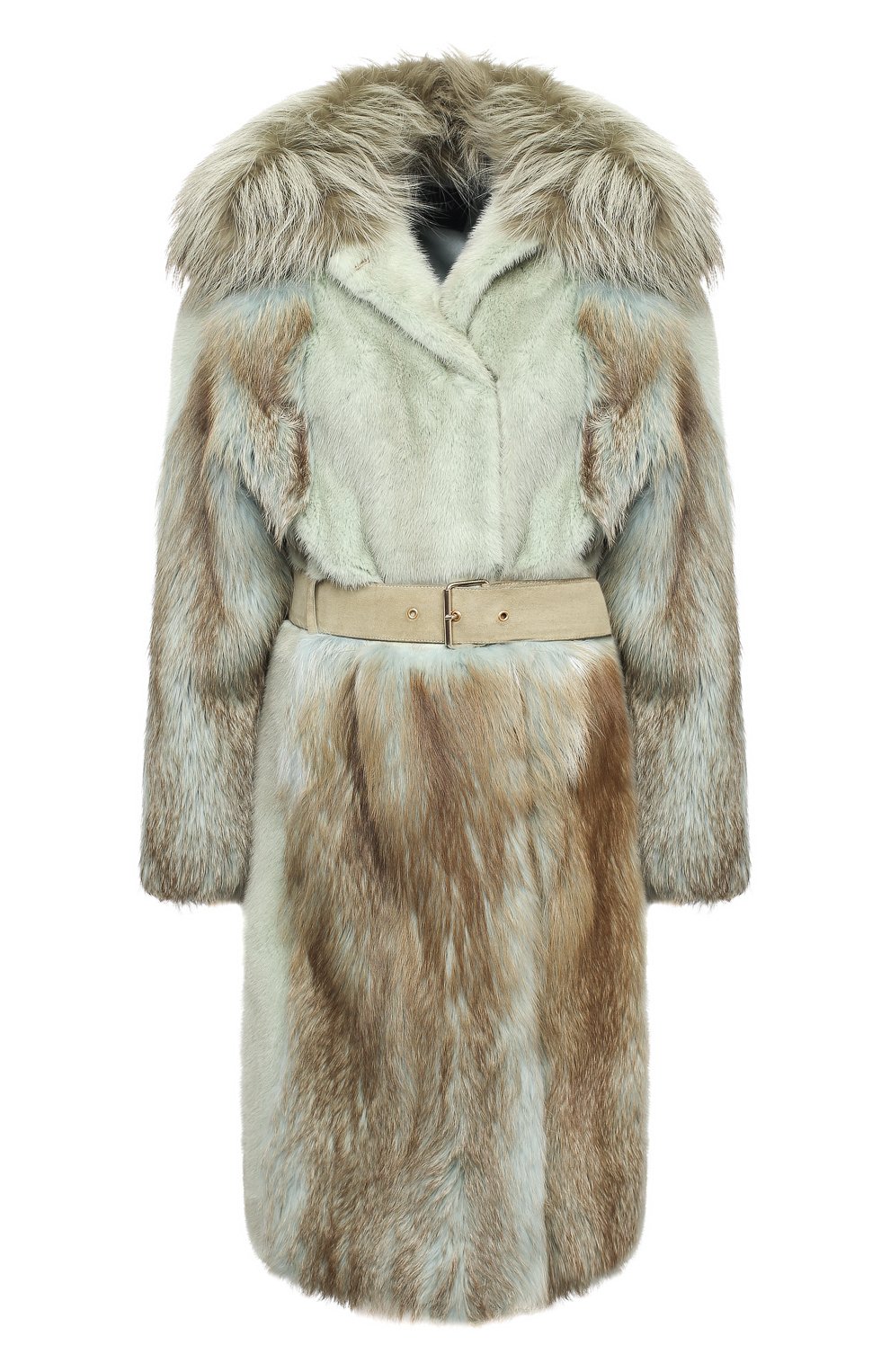 Шуба из меха норки и лисы LANVIN, арт. RW-C0135F-VI23-H16, фото 1