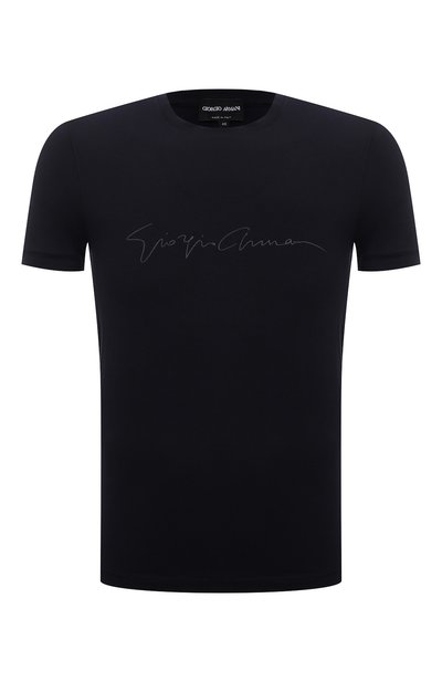 Мужская футболка из вискозы GIORGIO ARMANI, арт. 6GST56/SJP4Z