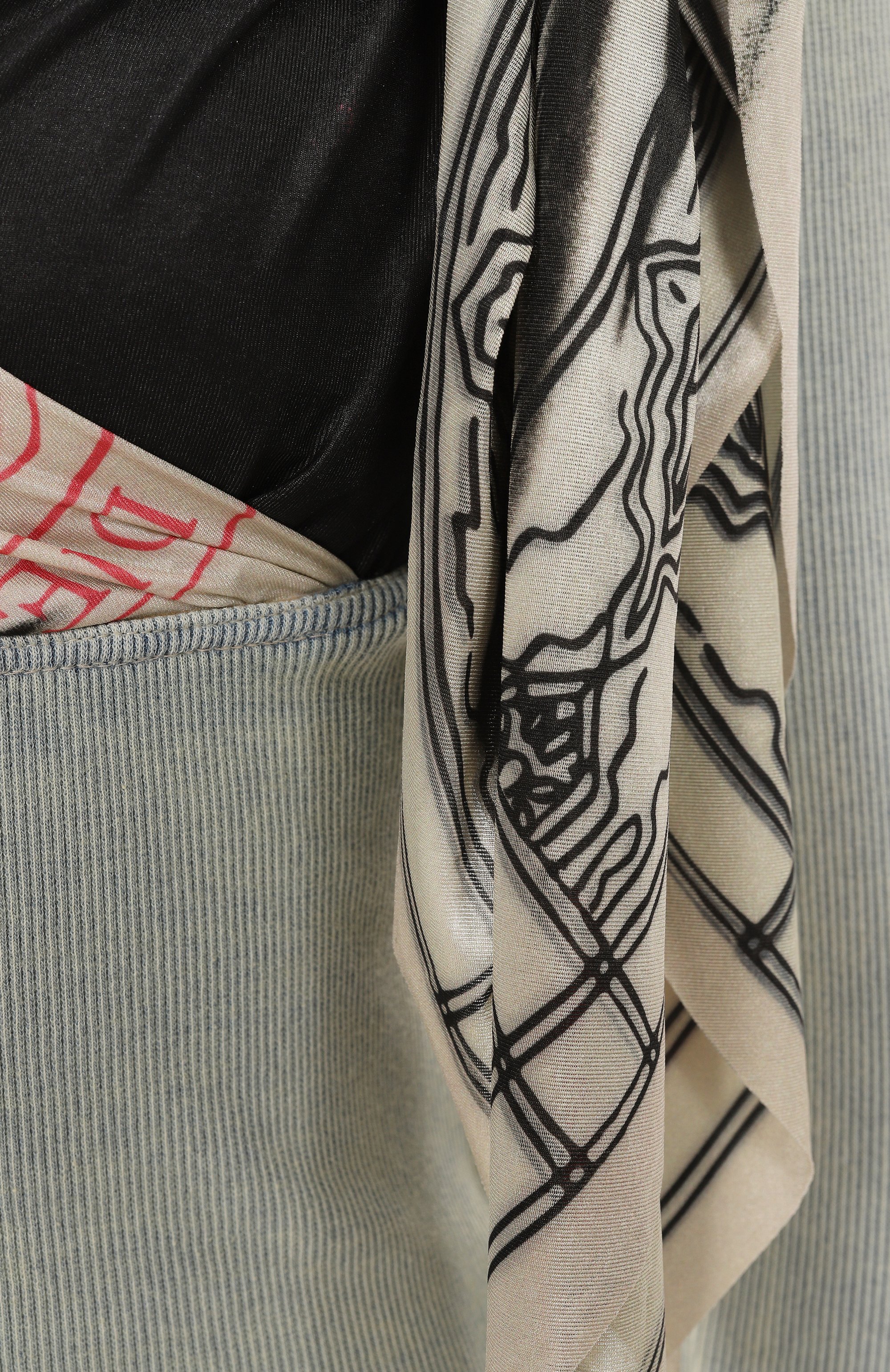 Хлопковый топ DIESEL голубого цвета по цене 33650 руб., арт. A19143/0IKCR, фото 6 Хлопковый топ DIESEL, арт. A19143/0IKCR, фото 6