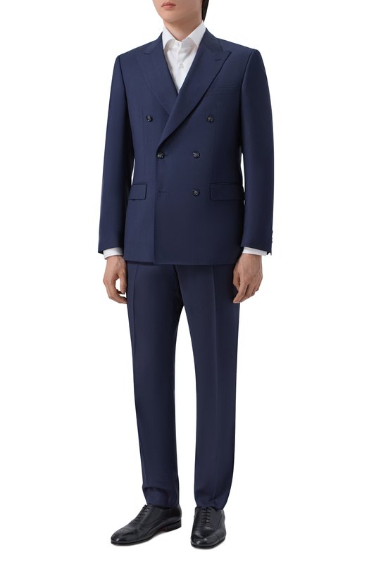 Шерстяной костюм BOSS 50561841 Синий 50561841