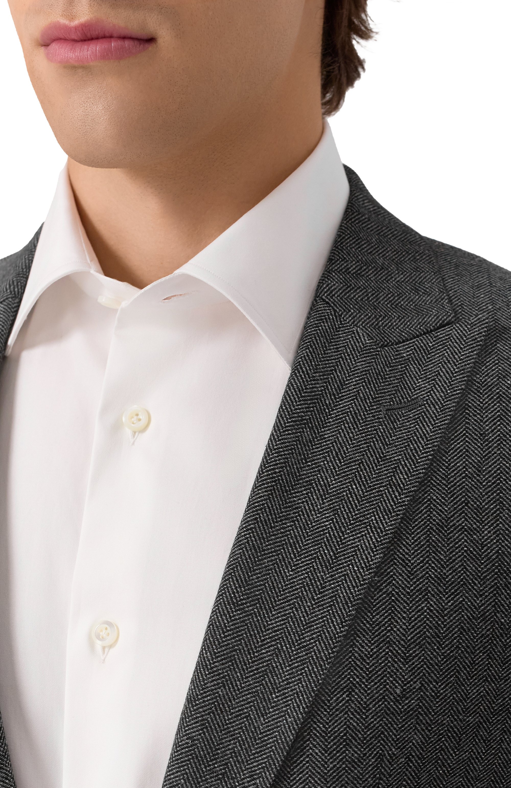 Пиджак из шерсти и хлопка HUGO, арт. 50544694, фото 7