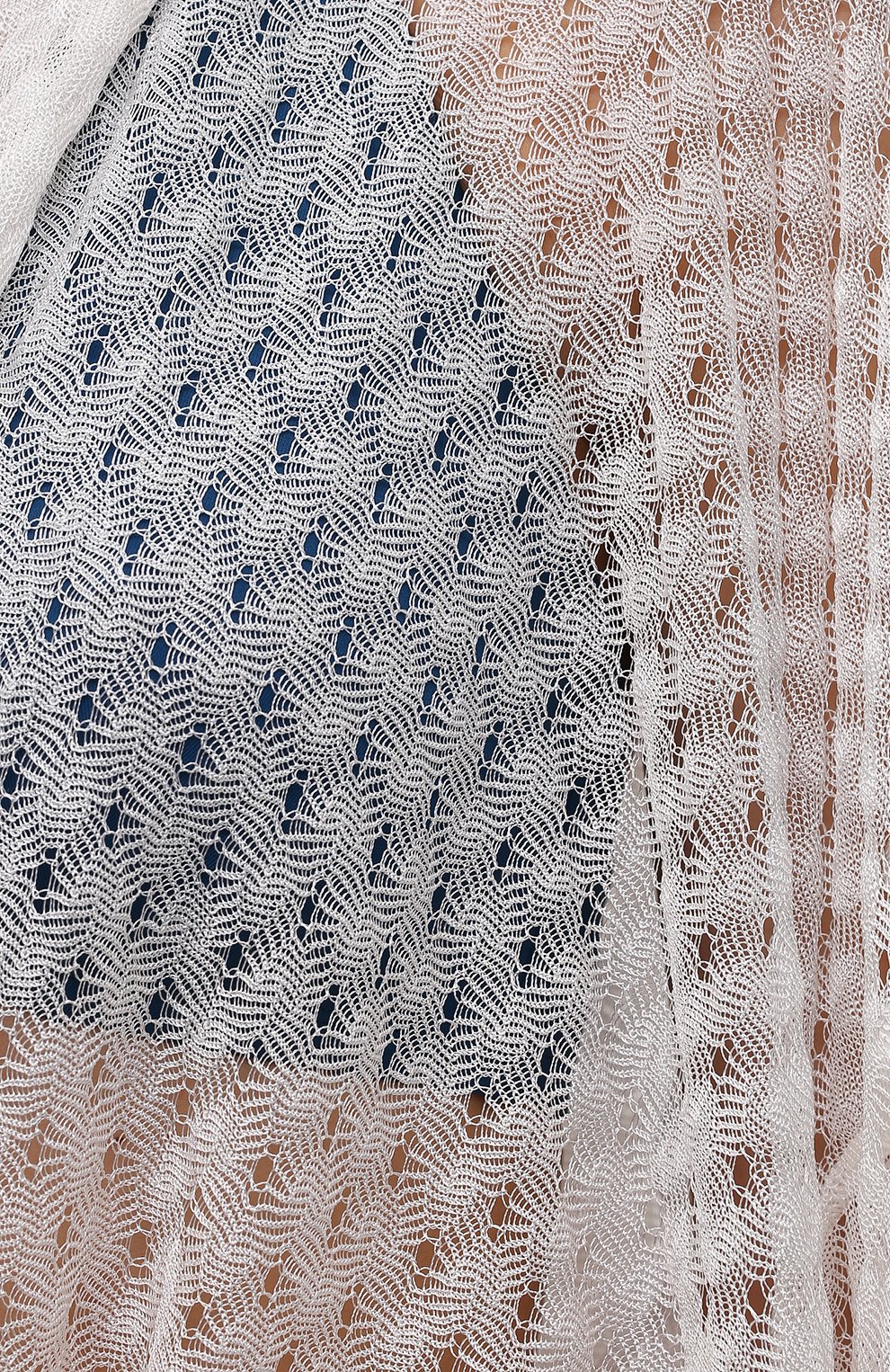 Туника из вискозы MISSONI белого цвета по цене 86600 руб., арт. MMQ00271/BR00G5, фото 5 Туника из вискозы MISSONI, арт. MMQ00271/BR00G5, фото 5