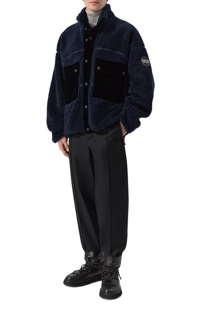 Мужская куртка neve из вискозы и шерсти GIORGIO ARMANI, арт. GM004758/TE24325