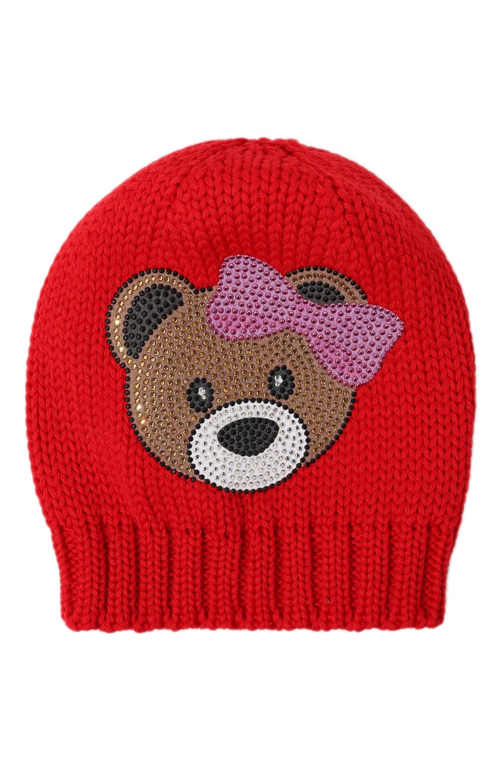 Шерстяная шапка CATYA красного цвета по цене 7675 руб., арт. 327671, фото 1 Шерстяная шапка CATYA, арт. 327671, фото 1