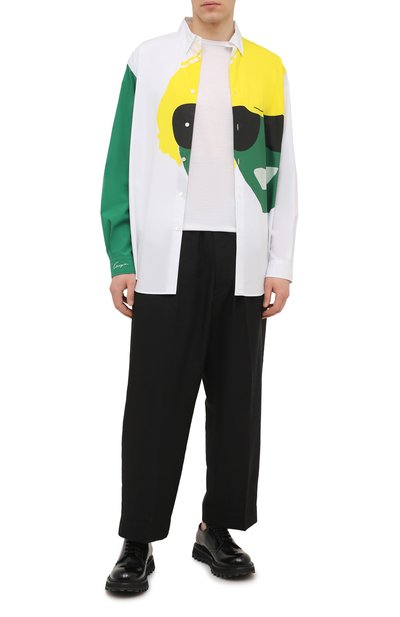 Хлопковая рубашка KENZO, арт. FC55CH4265DE, фото 2