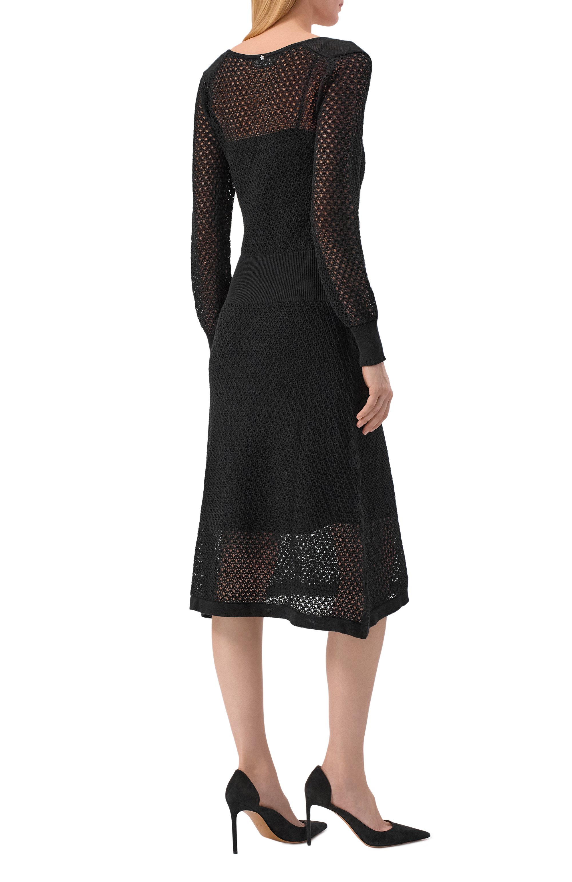 Хлопковое платье LORENA ANTONIAZZI, арт. P26122AM14A/3049, фото 3