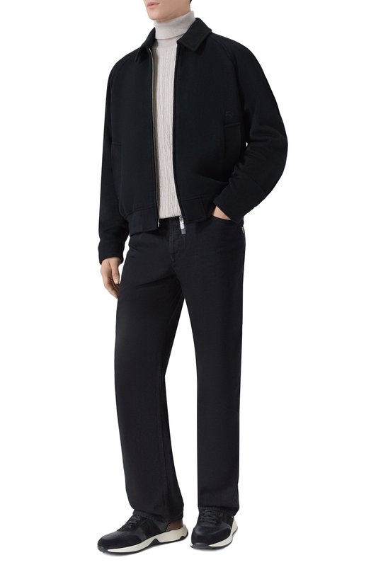 Кожаные кроссовки Tod’s XXM63K0GT81BKB Чёрный  XXM63K0GT81BKB Фото 2