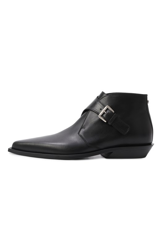 Кожаные ботинки Ann Demeulemeester B0012915/LT164 Чёрный  B0012915/LT164 Фото 4
