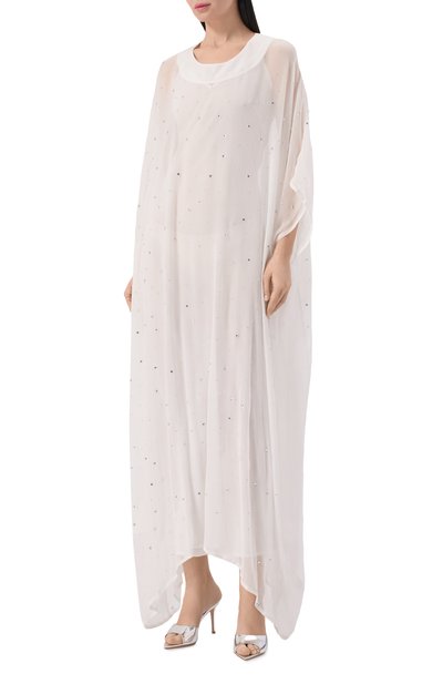 Женское шелковое платье ALBUS LUMEN, арт. AL.RT26.KAFTAN02_SET