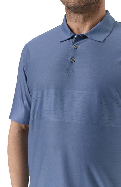 Хлопковое поло CANALI, арт. T0238B/MJ02242, фото 5