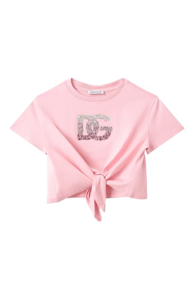 Хлопковая футболка DOLCE & GABBANA, арт. L5JT0V/G700X/2-6