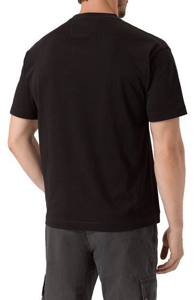 Хлопковая футболка C.P. COMPANY, арт. 19CMTS109A005100W, фото 4