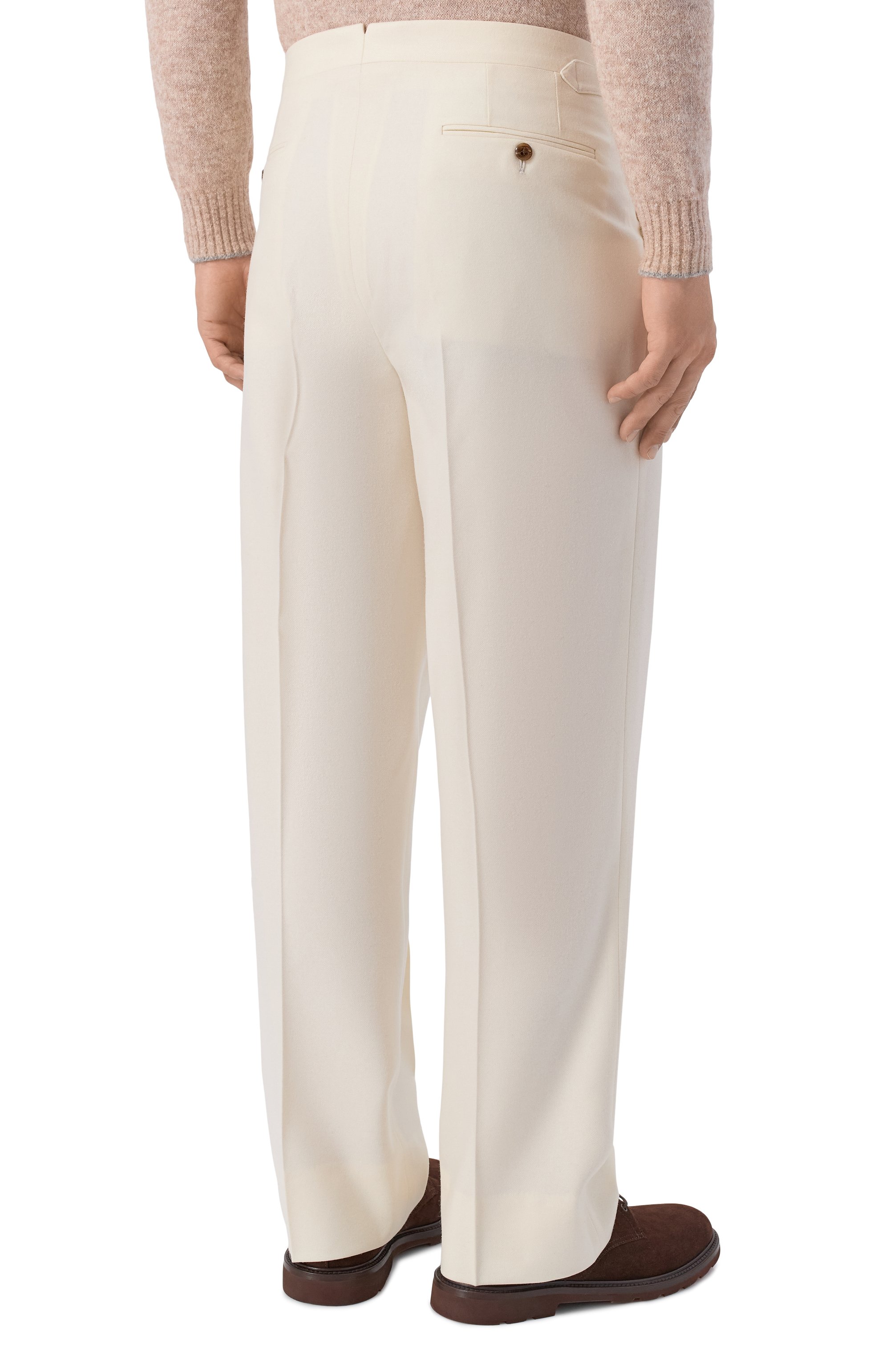 Шерстяные брюки CORNELIANI, арт. 284L26/2A18117, фото 4