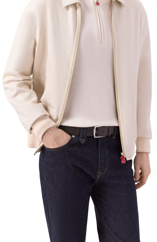 Кожаный ремень Zilli B01235M1016VPAL00 Коричневый  B01235M1016VPAL00 Фото 2