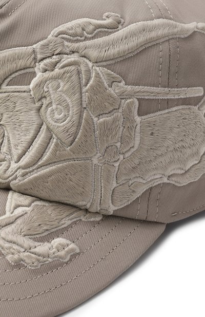 Хлопковая бейсболка BURBERRY, арт. 8102766, фото 4