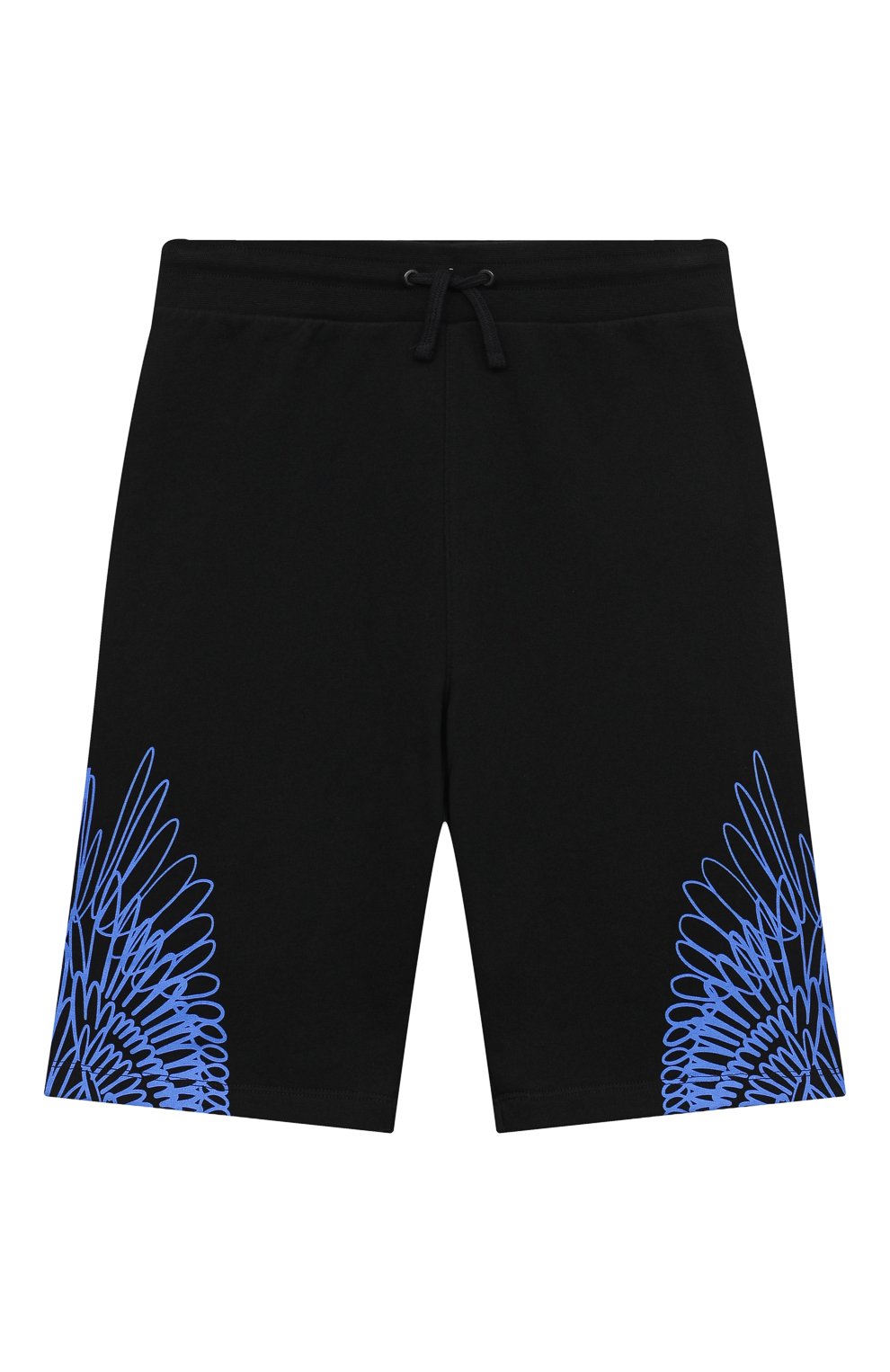 Хлопковые шорты MARCELO BURLON KIDS OF MILAN, арт. 21E/B/MB/3200/0020/8-14Y, фото 1