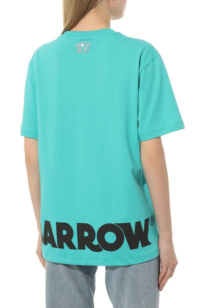 Хлопковая футболка BARROW, арт. 034107_W, фото 4