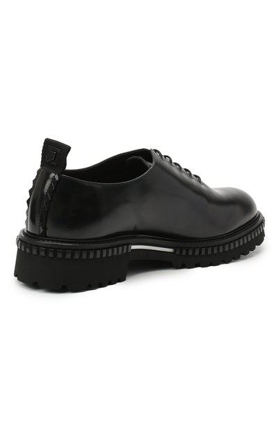 Кожаные оксфорды ATTIMONELLI'S хаки цвета по цене 43300 руб., арт. AA436, фото 4 Кожаные оксфорды ATTIMONELLI'S, арт. AA436, фото 4