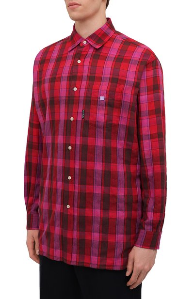 Хлопковая рубашка ACNE STUDIOS, арт. CB0032/M, фото 3