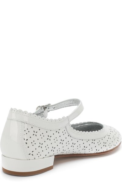 Лаковые туфли на ремешке с перфорацией SIMONETTA, арт. 54786/28-35, фото 3