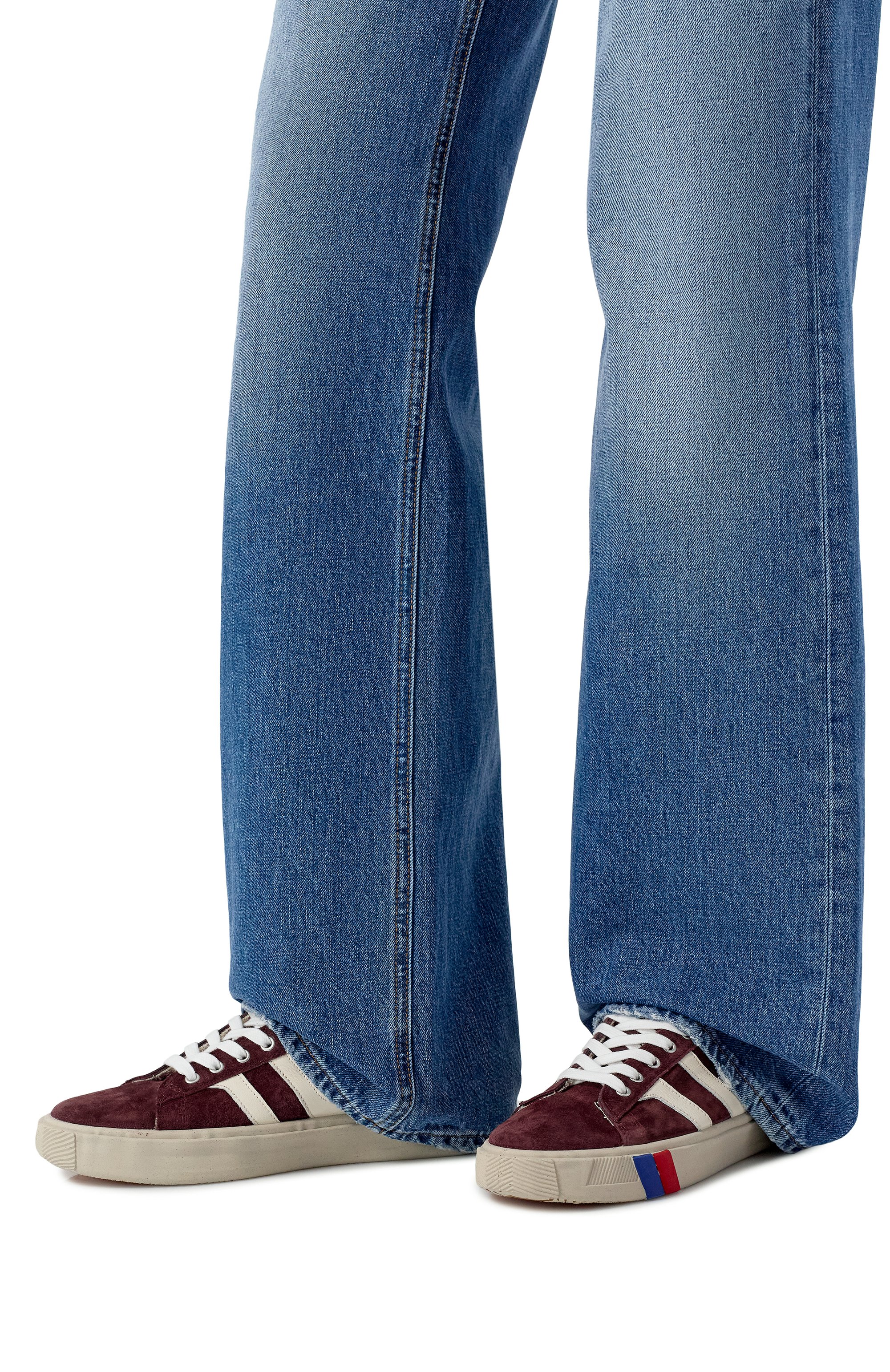 Замшевые кеды royal ii orbit PRO-KEDS 1949 бордового цвета по цене 33950 руб., арт. 0425SLW/SS, фото 2 Замшевые кеды royal ii orbit PRO-KEDS 1949, арт. 0425SLW/SS, фото 2