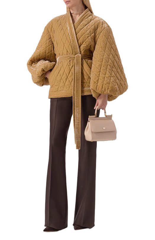 Бархатный жакет Akhmadullina 1226.2JT620/V102 Бежевый  1226.2JT620/V102 Фото 2