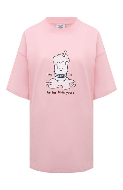Женская хлопковая футболка VETEMENTS, арт. UA53TR280P