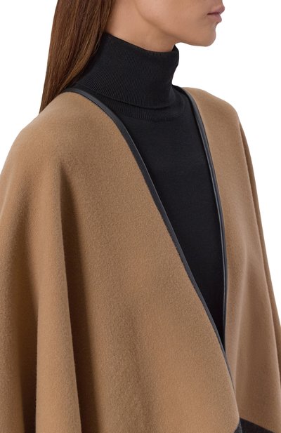 Шерстяная накид ка  MAX MARA, арт. MXAARIS, фото 5