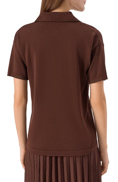 Поло из шелка и хлопка MVST, арт. WS61-612MU, фото 4