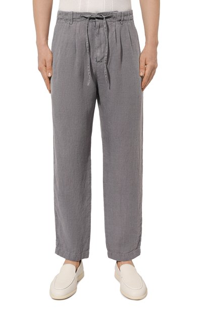 Льняные брюки HANNES ROETHER, арт. 110974/PA21PER.602, фото 3