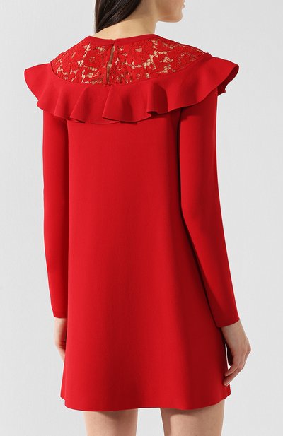 Платье из вискозы VALENTINO, арт. RB3KDA04ZSR, фото 4
