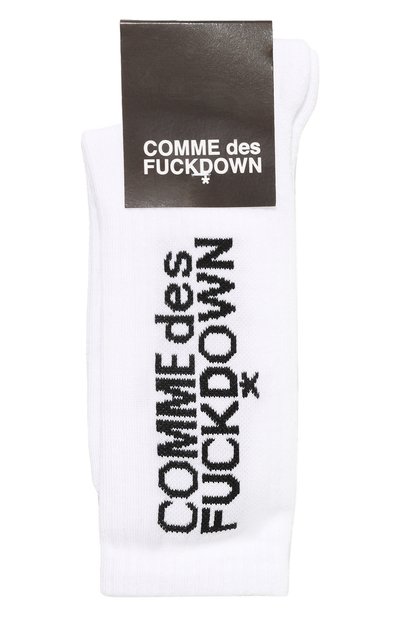 Мужские хлопковые носки COMME DES FUCKDOWN, арт. CFACX00200