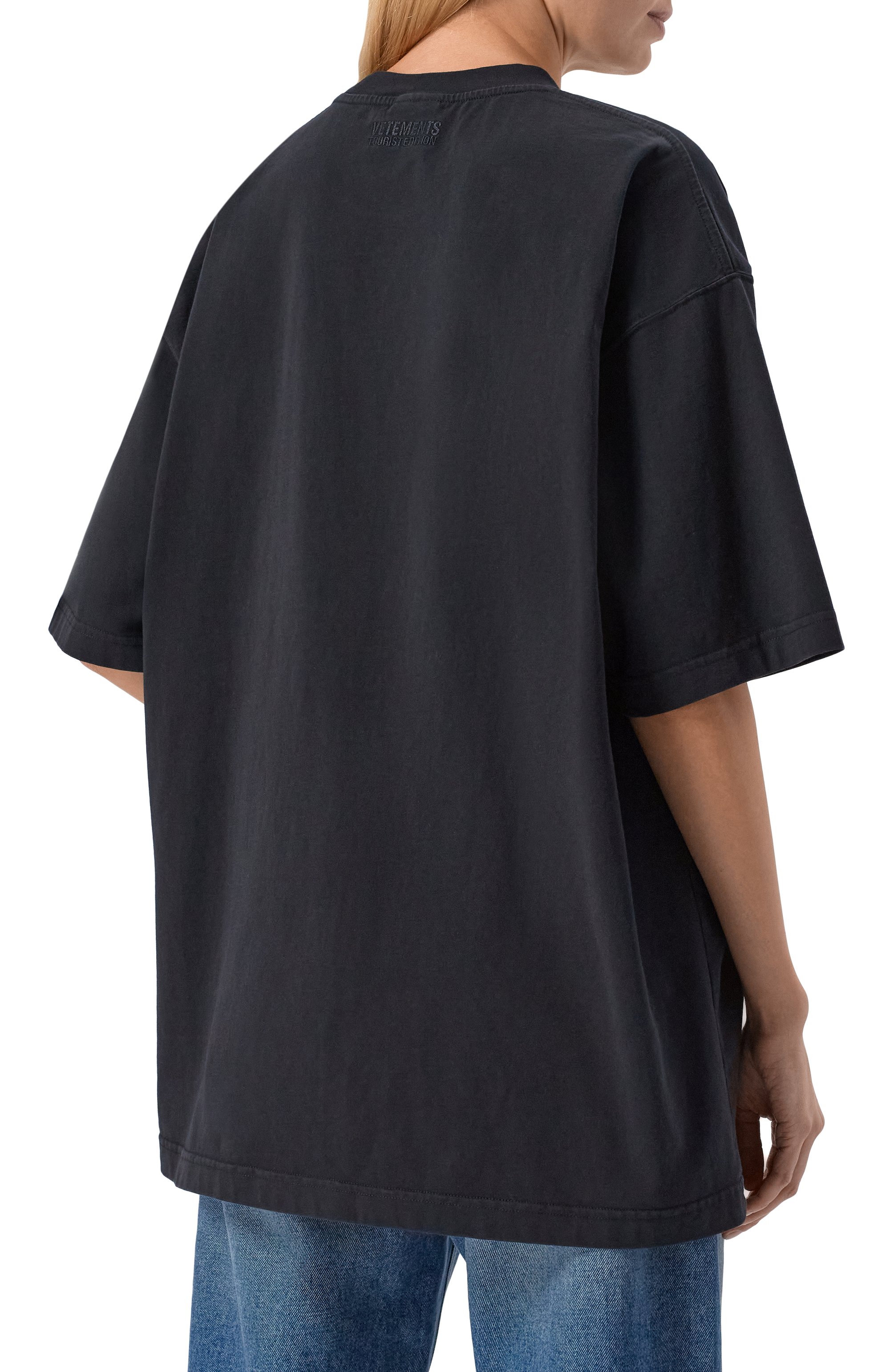 Хлопковая футболка VETEMENTS, арт. ME76TR244B/1200 LIGHT JERSEY, фото 7