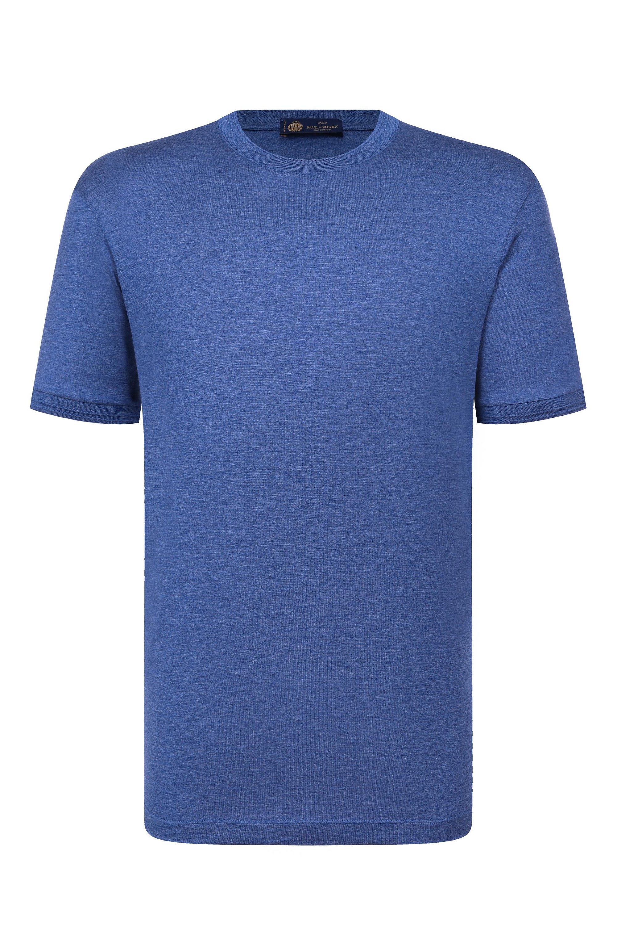Футболка из шелка и хлопка PAUL&SHARK, арт. 25411008_001, фото 1