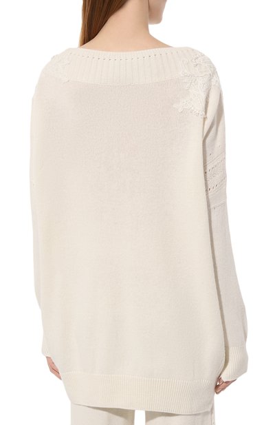 Пуловер из вискозы и шерсти ERMANNO SCERVINO, арт. D434M501APDAN, фото 4