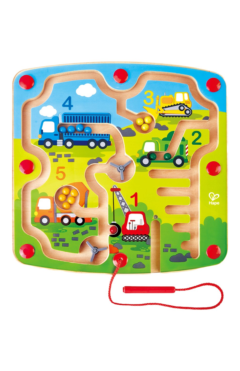Развивающая игрушка лабиринт транспорт HAPE, арт. E1713_HP, фото 1