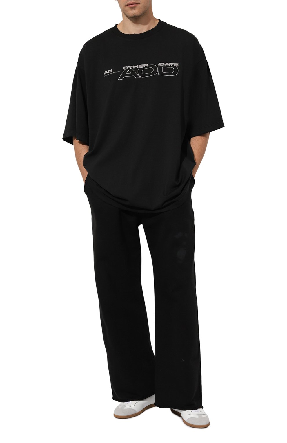 Хлопковая футболка AN OTHER DATE, арт. F40DMATH063, фото 2