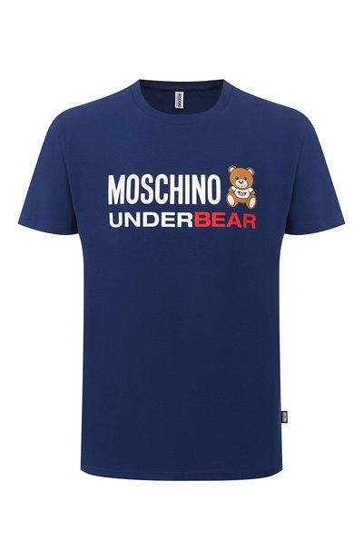 Хлопковая футболка MOSCHINO, арт. A1914/8107, фото 1