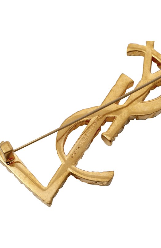 Брошь Saint Laurent 840195/Y1500 Золотой  840195/Y1500 Фото 4