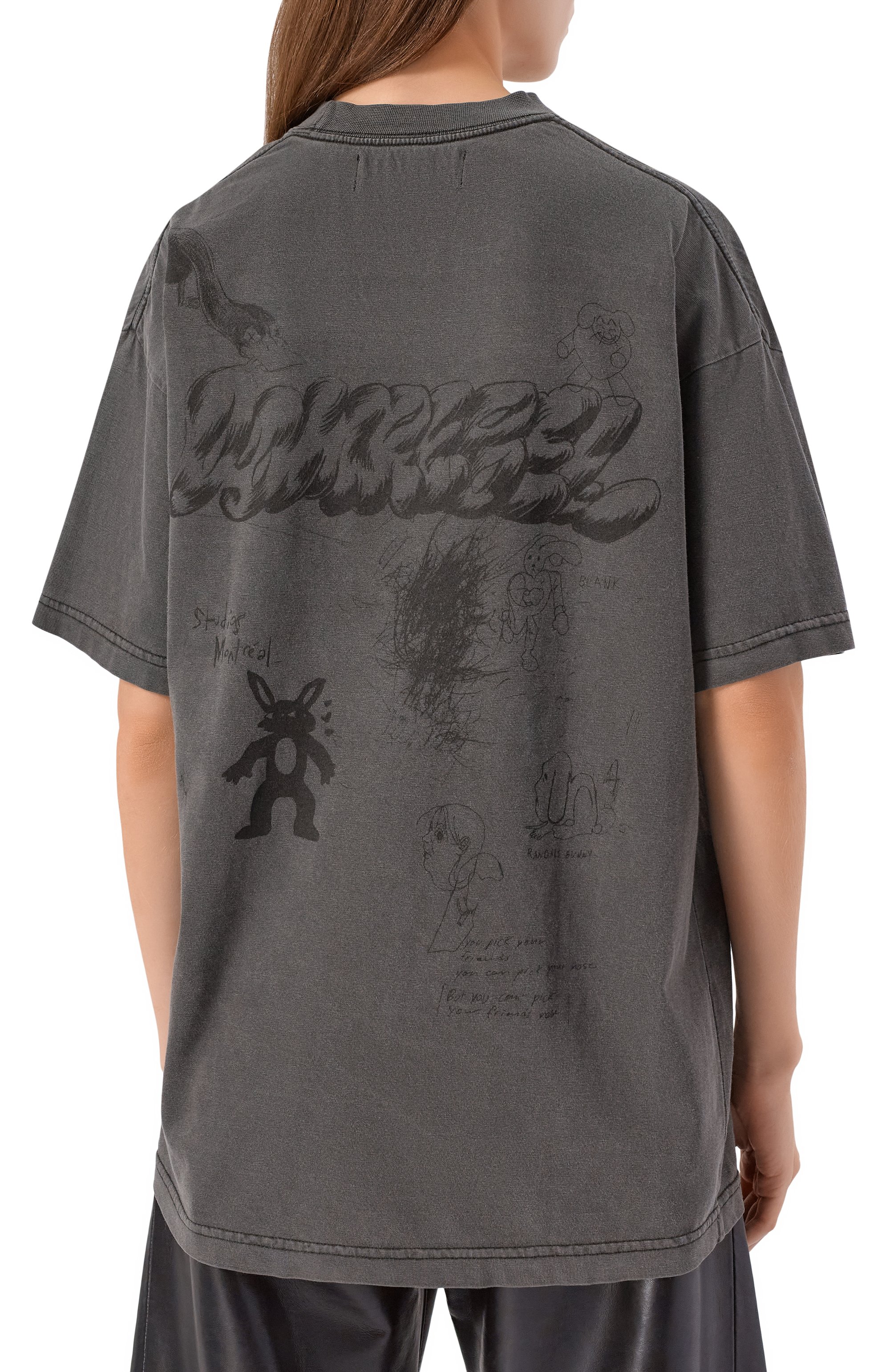 Хлопковая футболка DOMREBEL, арт. BIG KISS T-SHIRT, фото 4