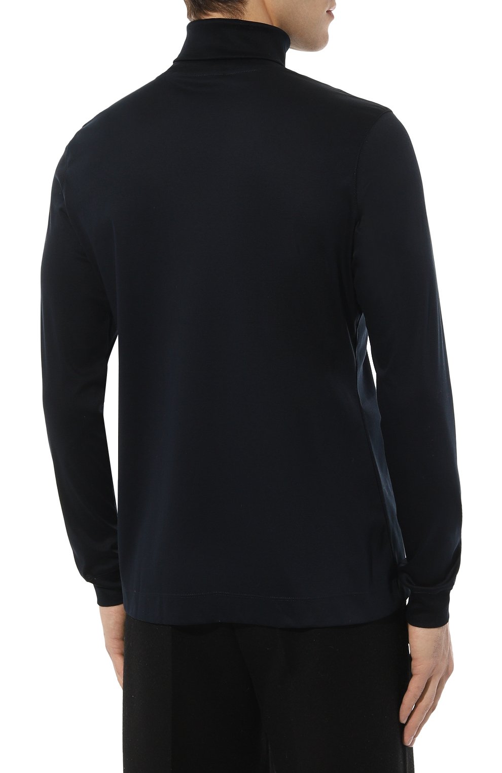 Хлопковая водолазка VAN LAACK темно-синего цвета по цене 21150 руб., арт. PELIN01/180031, фото 4 Хлопковая водолазка VAN LAACK, арт. PELIN01/180031, фото 4