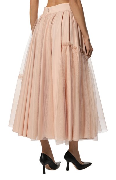 Юбка ALEXANDER MCQUEEN розового цвета по цене 155500 руб., арт. 659364/QEACR, фото 4 Юбка ALEXANDER MCQUEEN, арт. 659364/QEACR, фото 4