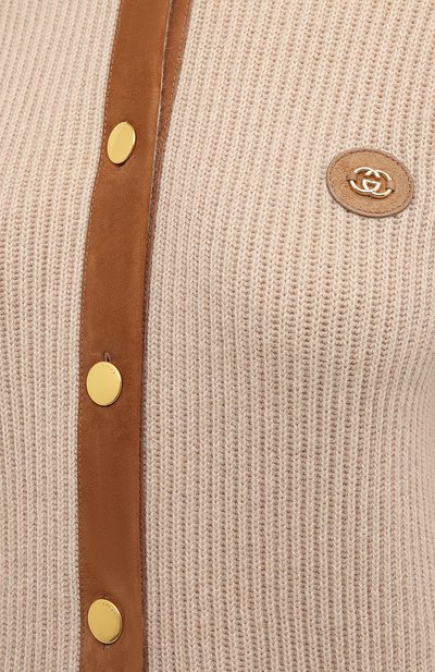 Шерстяной кардиган GUCCI, арт. 628935/XKBFL, фото 5