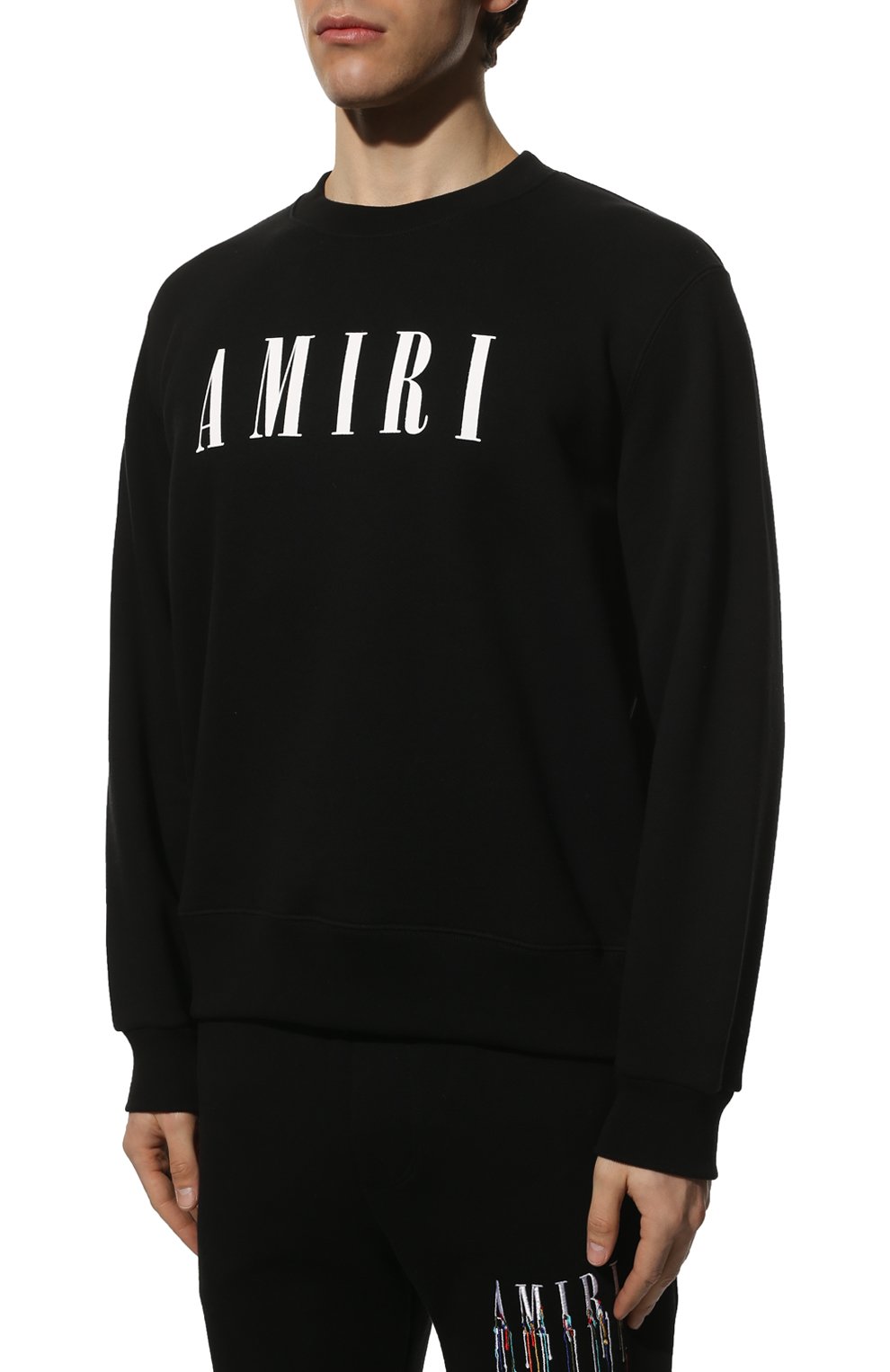 Хлопковый свитшот AMIRI, арт. PXMJL006-001, фото 3